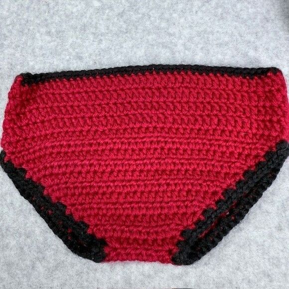 Handmade Infant Costume Ladybug Crochet - Picture 2 of 7